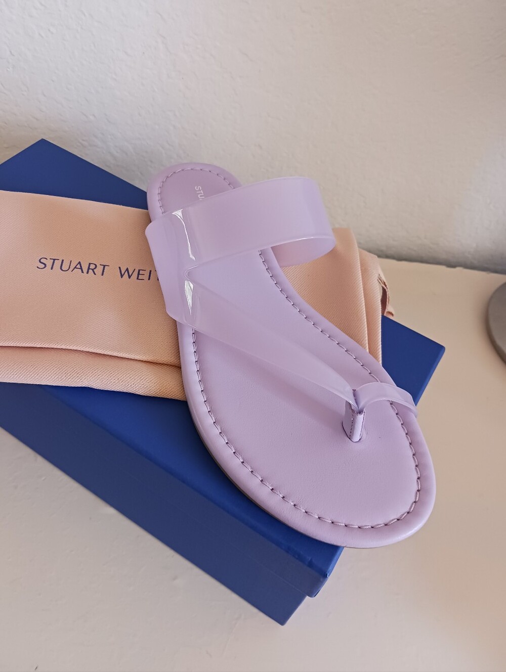 Stuart Weitzman Remy Toe Strap Sandal